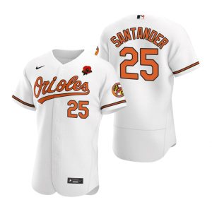 Baltimore Orioles Anthony Santander White 2021 Memorial Day Jersey