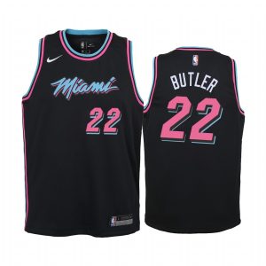 Jimmy Butler Miami Heat 2019-20 City Youth Jersey - Black