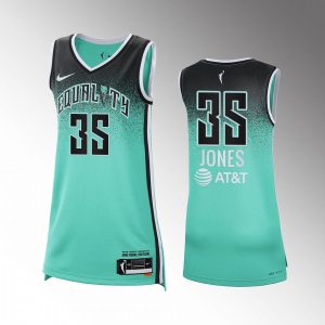 Jonquel Jones New York Liberty 2023 Rebel Edition Mint Jersey Victory WNBA