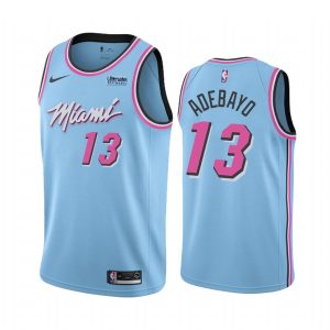Miami Heat Bam Adebayo #13 City ViceWave Jersey