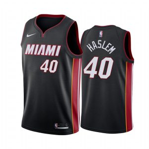 Miami Heat Udonis Haslem 2021 Black Icon Edition Jersey