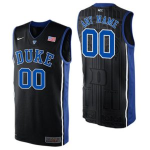 NCAA Duke Blue Devils Black Customized College Basketball Jersey