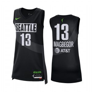 Seattle Storm Ezi Magbegor Green #13 Rebel Edition Unisex Victory Jersey