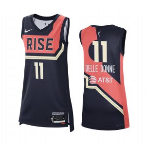 Washington Mystics Elena Delle Donne 2021 Rebel Edition #11 Jersey Women Navy WNBA 25th