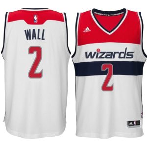 Washington Wizards #2 John Wall 2014-15 New Swingman Home White Jersey