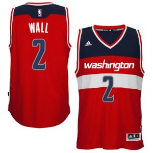 Washington Wizards #2 John Wall 2014-15 New Swingman Road Red Jersey