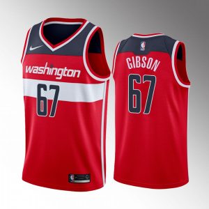 Washington Wizards Taj Gibson #67 Icon Edition Red Jersey 2022 Swingman