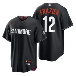 Baltimore Orioles Adam Frazier Black 2023 City Connect Replica Jersey